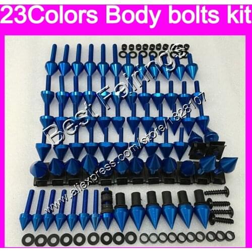 Fairing bolts full screw kit For SUZUKI GSXR600 GSXR750 06 07 GSXR 600 750 K6 GSX R600 R750 2006 2007 Complete Body screws Nuts