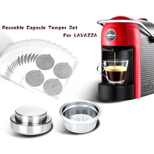 Lavazza Refillable Capsule Crema Espresso Reusable Refillable Coffee Filter Capsule For Lavazza A Modo Mio Reutilisable Inox
