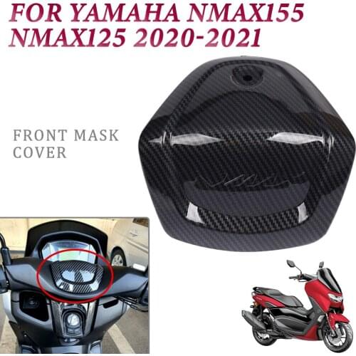 Motorcycle Front Mask Cover Shell Cap Protection Guard For Yamaha NMAX155 NMAX 155 N MAX 125 NMAX125 2020 2021 Accessories