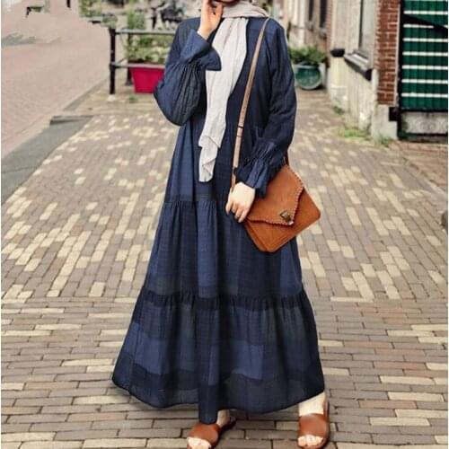 Ramadan Turkey India Muslim Dress Floral Abaya Duabi Arabic Vestidos Moroccon Kaftan Islamic Clothing Jilbab Gown Robe 2021