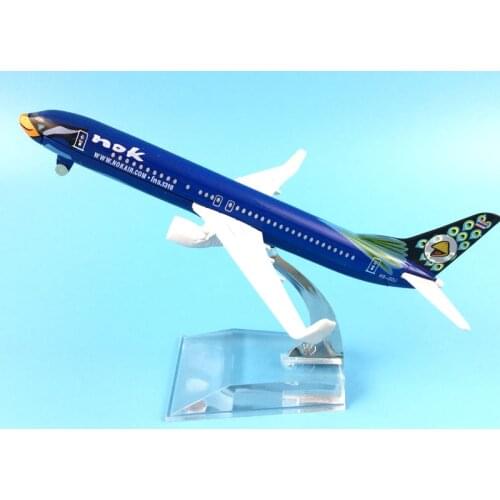 AIR PASSENGER PLANE BLUE 737 NOK AIRCRAFT MODEL MODEL PLANE SIMULATION 16 ALLOY CHRISTMAS TOYS GIFTS CHILDREN