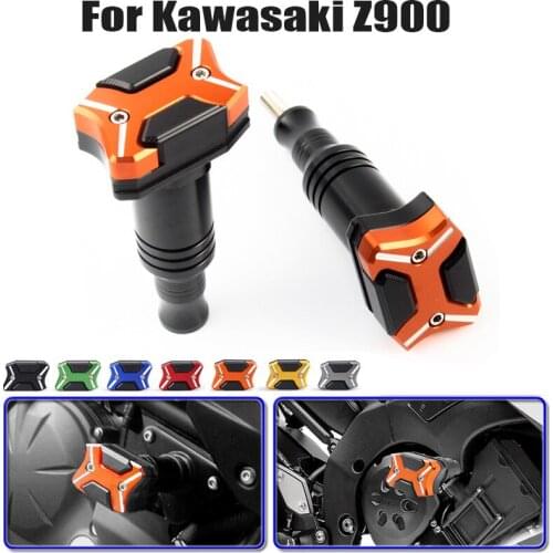 Motorcycle Z900 CNC Frame Slider Guards Anti Crash Pads Protector for Kawasaki Z900 2017 2018 2019