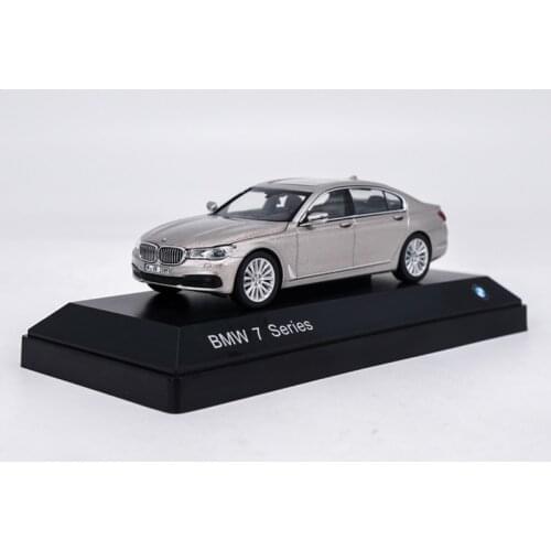 1/43 German original BMW new 7 series 750Li/760Li alloy car model collection decoration gift