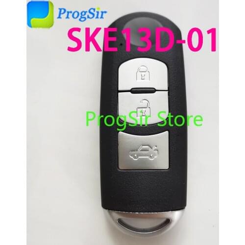 3 Button 434MHz 315MHz Remote Control For Mazda 3 Axela SKE13D-01 Proximity Keyless HITAG Pro ID49 With Original Circuir Board