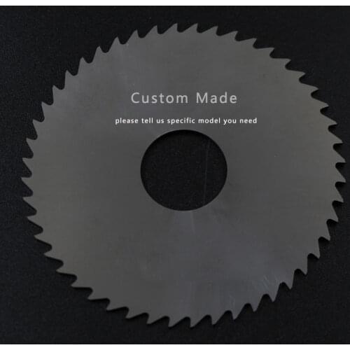 3PCS Circular Slitting Saw Blade Dia 60mm Thick 0.5mm to 3mm Solid Carbide Milling Saw Cutter Slotting Cutter Wood Cutting Tool