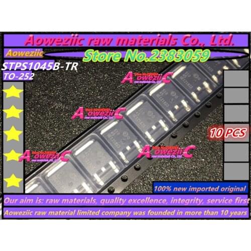 Aoweziic 100% new imported original STPS1045B-TR STPS1045B S1045 BUK7227-100B BUK7227 MC78M05G 78M05G TO-252 transistor