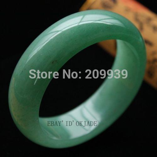 N1110 Certified 100% Green Fashion Retro Female Natural stone (A0427) Bracelet 58-62mm
