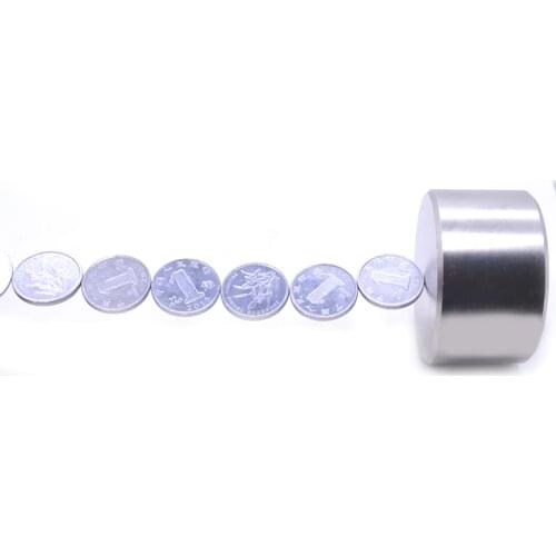 ZHANGYANG 1pcs N52 Neodymium magnet 40x20 mm gallium metal super strong magnets 40*20 round magnet powerful permanent magnetic