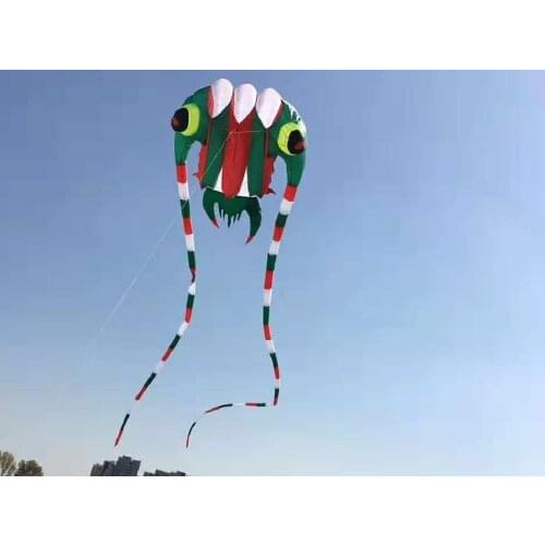 Trilobite beach soft cometas chinas cerf volant single line kites flying vlieger large inflatable kites ripstop nylon aquiloni