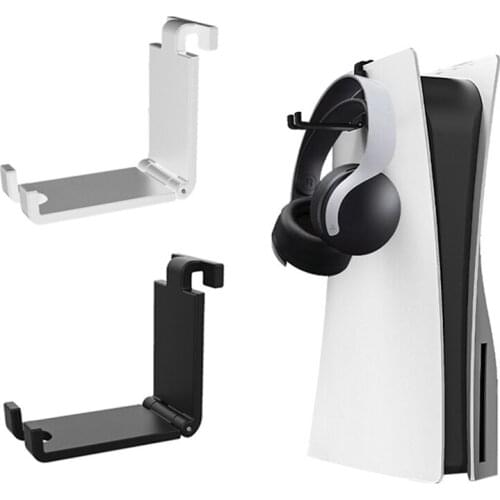 For Sony PlayStation 5 PS5 Game Console Hanging Bracket Headset Storage Rack For PS5 Earphone Hook Holder Headphone Accessories