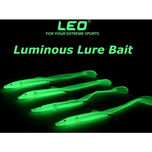 Fishing Lure Small Package Easy To Carry Luminous Hook With Fluorescent Light Emitting Lure Bait Fishing Tackle Hook LEO Pesca
