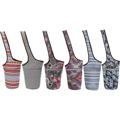 Yoga Mat Bag with Large Size Pocket and Zipper Pocket, Fit Most Size Mats Yoga, Yoga Bags and Carriers for Women