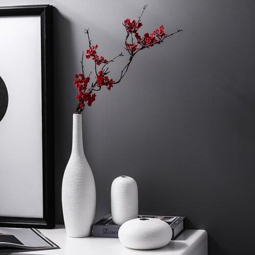 Wedding Modern Ceramic Vases Creative High Quality Vase Set Decorative Table Art Living Room Decoracao Home Decoration EB5HP