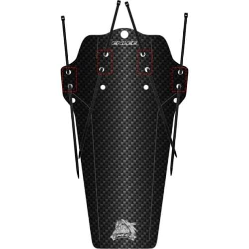 Bicycle Fenders Enlee Mountain Bike Mudguard Eight Colors Mountain Bike Saddle Universal Multi-pattern Bicycle Accessories