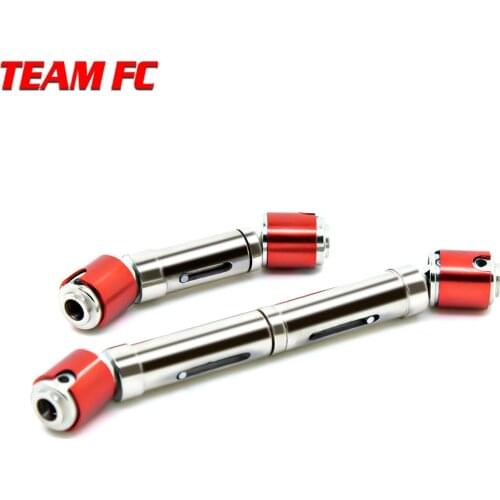 1PCS Metal CVD Drive Shaft 105-133mm for 1/10 RC Rock Crawler Axial SCX10 90046