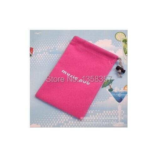 100pcs High quality cheap drawstring bags 7*9cm velvet bags for jewelry storage and packaging gift pouch for bracelets