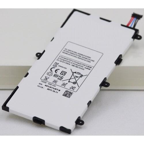 2pcs/lot ISUNOO T4000E Replacement Tab Battery For Samsung Galaxy Tab Tablet 3 7.0 T211 T210 T215 T210R T217A SM-T210R T2105 P32