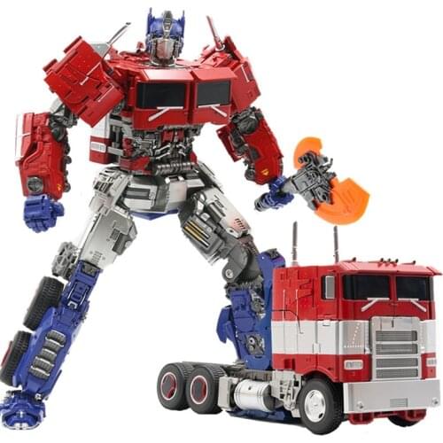 AOYI Transformation Anime Robot Toys Big Size 30cm SS38 LS-13 LS13B Movie Model Car Alloy Deformation Action Figure Toys Kids