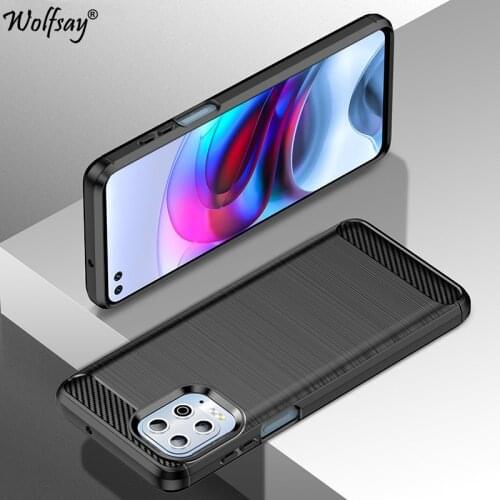 For Motorola Edge S Case Silicone Carbon Fiber Cover For Motorola Edge S Back Case For Moto Edge S EdgeS Pro 20 Pro 20 Lite Case