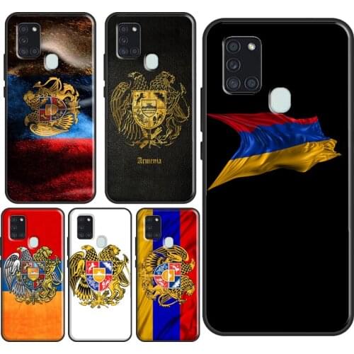 Armenia coat of arms Flag Case For Samsung Galaxy A71 A70 A51 A50 A21S A20e A01 A11 A31 A40 A20 A10 A30 S M21 M31