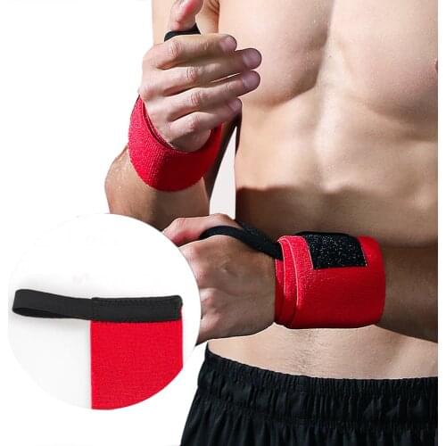 Weight Lifting Elastic Wrist Wraps Wrist Support Brace for Gym Workout Fitness Powerlifting Bodybuilding Crossfit wristband