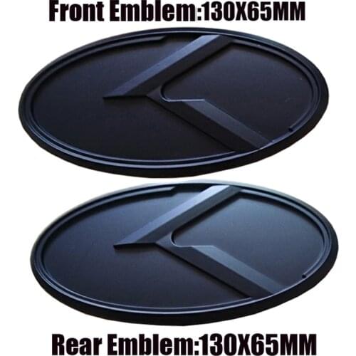 Steering Wheel Cap Trunk Emblem Auto Badge Sticker Logo Car Body 3D K logo For KIA Forte Ceed Cerato Koup 2009-2013