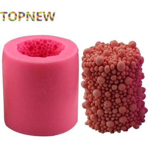 Pearl Cake Candy Chocolate Mould Soap Mold Silicone Flexible Candle Mold Handmade