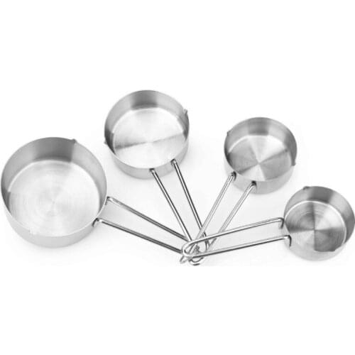 Kitchen Cooking Measuring Tools Stainless Steel Baking Measuring Spoon Spoons 4 Pcs/set
