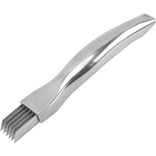 Manual Food Chopper Stainless Steel Onion Cutter Graters Shred Silk Knife Vegetable Garlic Cutter Household Kitchen Gadgets