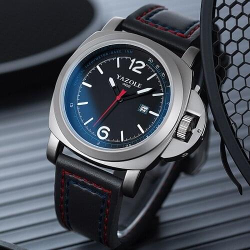 Top Brand Luxury YAZOLE Business Mens Watch Multi-function Dial Waterproof Luminous Date Male Clock Fashion Relogio Masculino