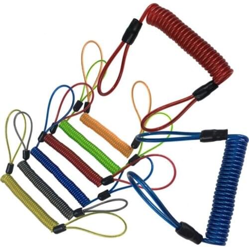 Security Reminder Bike Motorbike Tool cable bicycle lock rope Helmet wire anti-theft rope Motorcycle Scooter Disc Lock