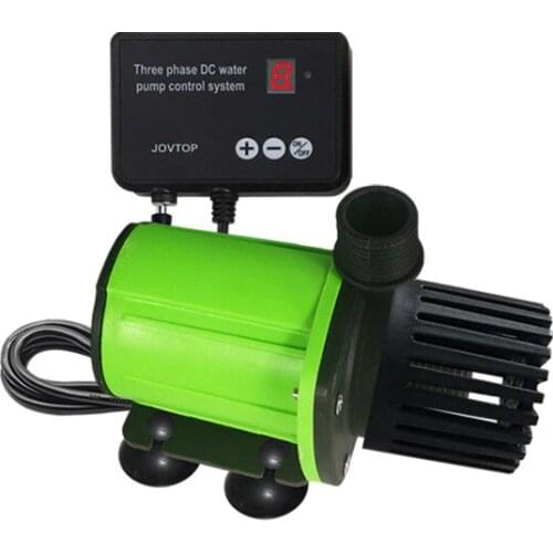 Aquarium Water Pump 24V 2000L/H DC Variable Frequency Booster Water Pump+ Speed Controller+ Remote Control