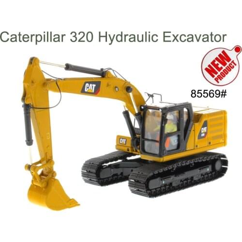 NEW LOGO of Caterpillar 1:50 Scale Cat 320 Hydraulic Excavator High Line Series Engineering Vehicles Diecast Model Toy 85569
