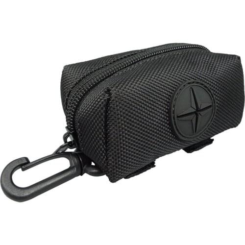 Portable Dog Waste Pick-Up Bag Travel Convenient Pet Poop Bags Pets Cleaning Products For Outdoor Convenient Holder Hook Pouch