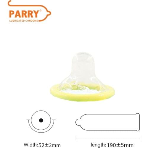 PARRY CONDOMS Ultra-thin And Durable 12 Packs Of Large Particles And Oily Silky Skin-friendly Condoms For Men