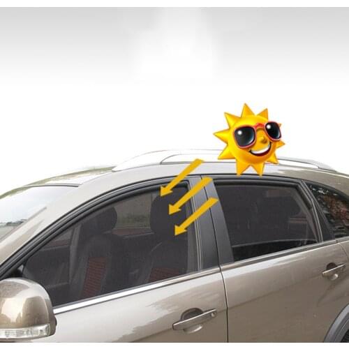 2Pcs Magnetic Car Sun Shade UV Protection Car Curtain Car Window Sunshade Side Window Mesh Sun Visor Summer Protection Window Fi