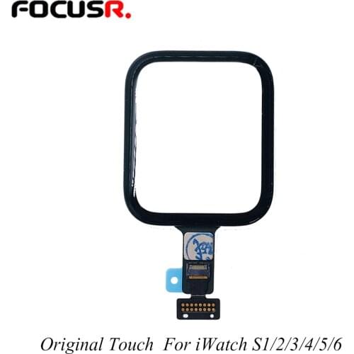 OEM iWatch 6 LCD Outer Glass Screen Replacement Apple Watch Touch Screen Touch iWatch Series 4 1 2 3 5 Mobile Phone Touch Panel
