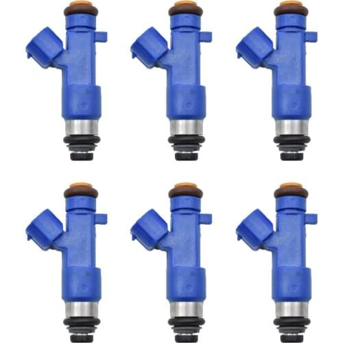 6pcs/lot fuel injector 14002-AN001 14002AN001 16600JF00A 550CC fuel injector for Nissan GTR INFINITI G37 16600-JF00A