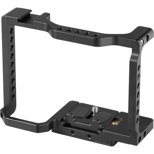 Camera Cage Rig Extension Mount Case for Sony A7K A72 A73 A7S2 A7R3 A7R2 A7X A7SII A7RII A7 SLR Video Shooting Stabilizer Rig