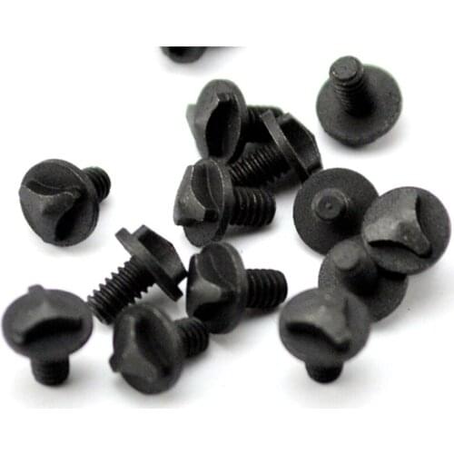 2PCS Microtechnology Screw Knife handle Screws Black/Blue