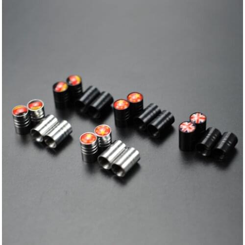 4pcs Car Wheel Tires Valve For Alfa Romeo Giulia Stelvio MiTo Giulietta Tonale ALFA 4C Disco Volante Gloria