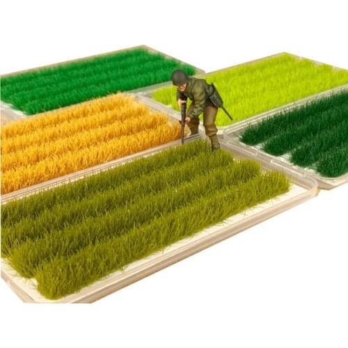 9mm Bush DIY Grass For Diorama Model Plant Miniature Scene Simulation Train Railway Building Layout