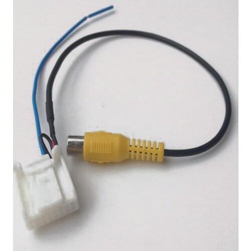 Car Navigation System Reversing Rear View Camera Adapter Cables for Toyota Camry 7th 2012 2013 2014 16pin DVD
