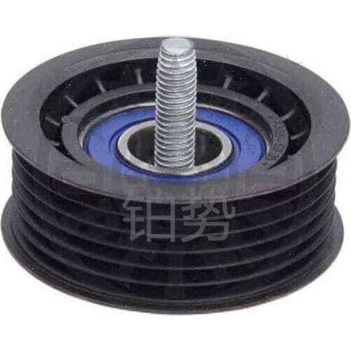 Car Triangle V-ribbed belt idler guide roller 2012-mer ced esb enzML 500 W207 W212 transition wheel generator belt tensioner