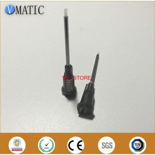 Free Shipping 100Pcs 21G 1 Inch Luer Lock TEF Glue Dispensing Needle