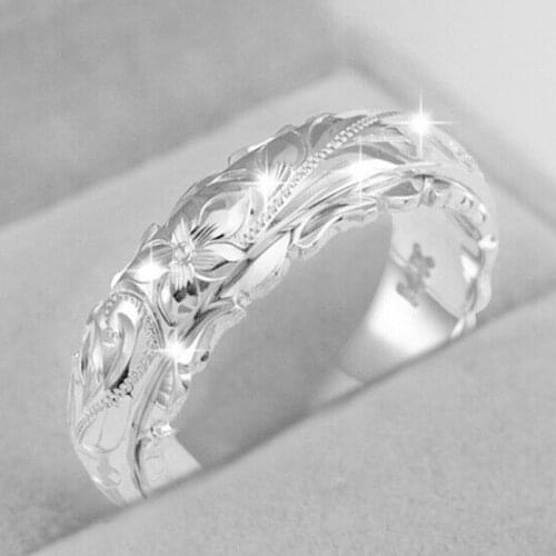 Fashion rose gold smooth circle ring Mens and Womens Exclusive Couple Wedding Ring High quality Simple Rings jewelry