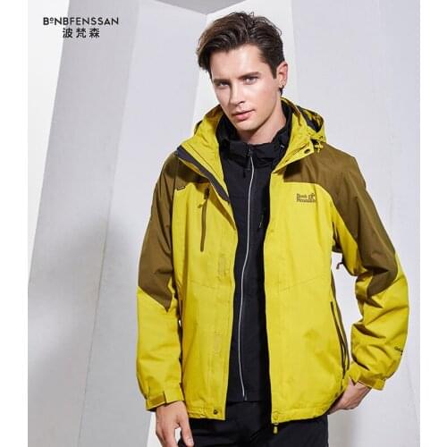 Men women 3 in 1Outdoor Jacket Windproof Waterproof Thermal Outdoor Camping Trekking Coat Fishing Climbing Hiking Jackets 1807AB