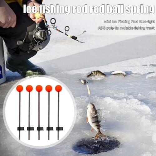 Ice Fishing Rod Pole Tip Portable Fish Tackle Accessories Outdoor Fishing Portable Accessories for Outdoor Winter