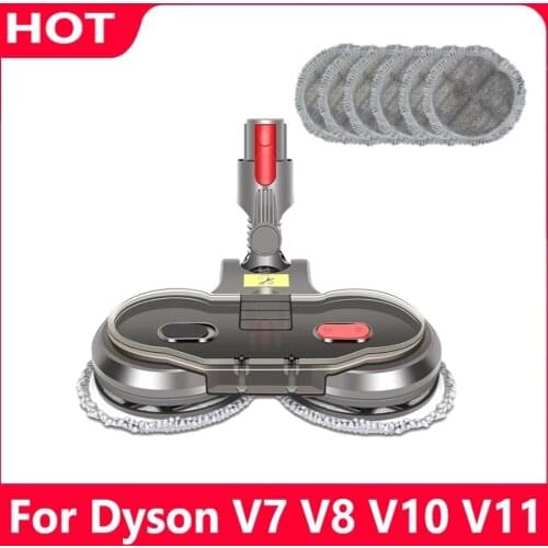 Mop Head+Mop Cloth+Water Tank Parts for Dyson V7 V8 V10 V11 Vacuum Cleaner Household Electrical Applience Accessories