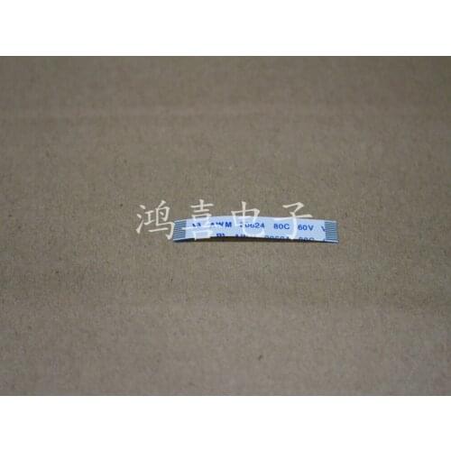 WZSM New FFC FPC flat flexible cable 0.5mm pitch 10 pin Forward Length 40mm 60mm 100mm 250mm 400mm Width 5.5mm